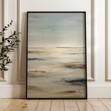 Abstract 1993 Canvas Art 18" x 24" / 45 x 60 cm / Black