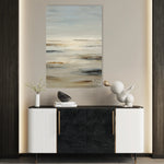 Abstract 1993 Canvas Art 18" x 24" / 45 x 60 cm / Black