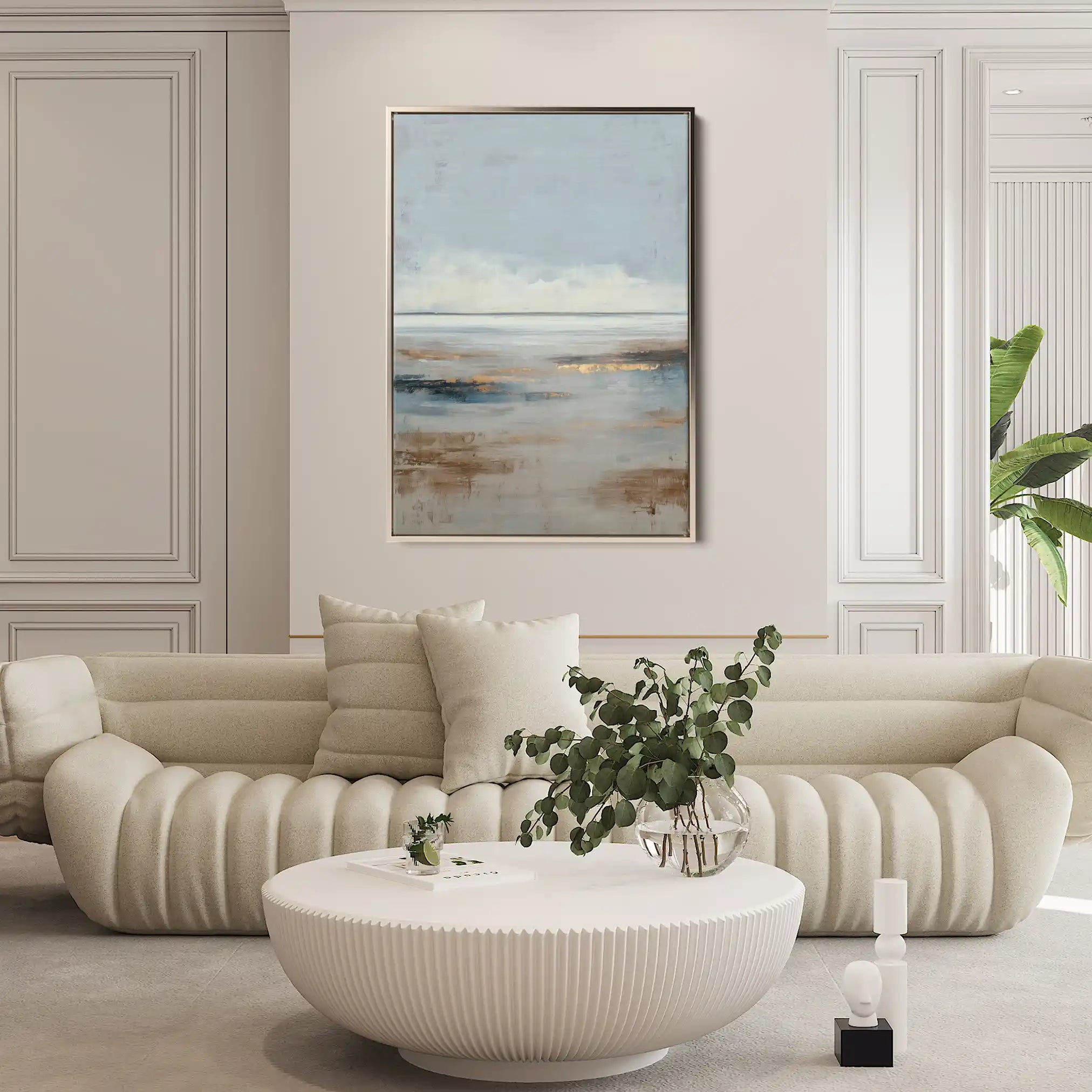 Abstract 1994 Canvas Art 18" x 24" / 45 x 60 cm / Black