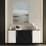 Abstract 1994 Canvas Art 18" x 24" / 45 x 60 cm / Black