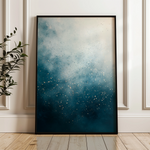 Abstract 1995 Canvas Art 18" x 24" / 45 x 60 cm / Black