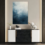 Abstract 1995 Canvas Art 18" x 24" / 45 x 60 cm / Black