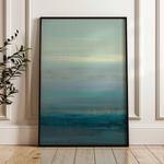 Abstract 1996 Canvas Art 18" x 24" / 45 x 60 cm / Black