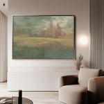 Abstract 200 Canvas Art 18" x 24" / 45 x 60 cm / Black