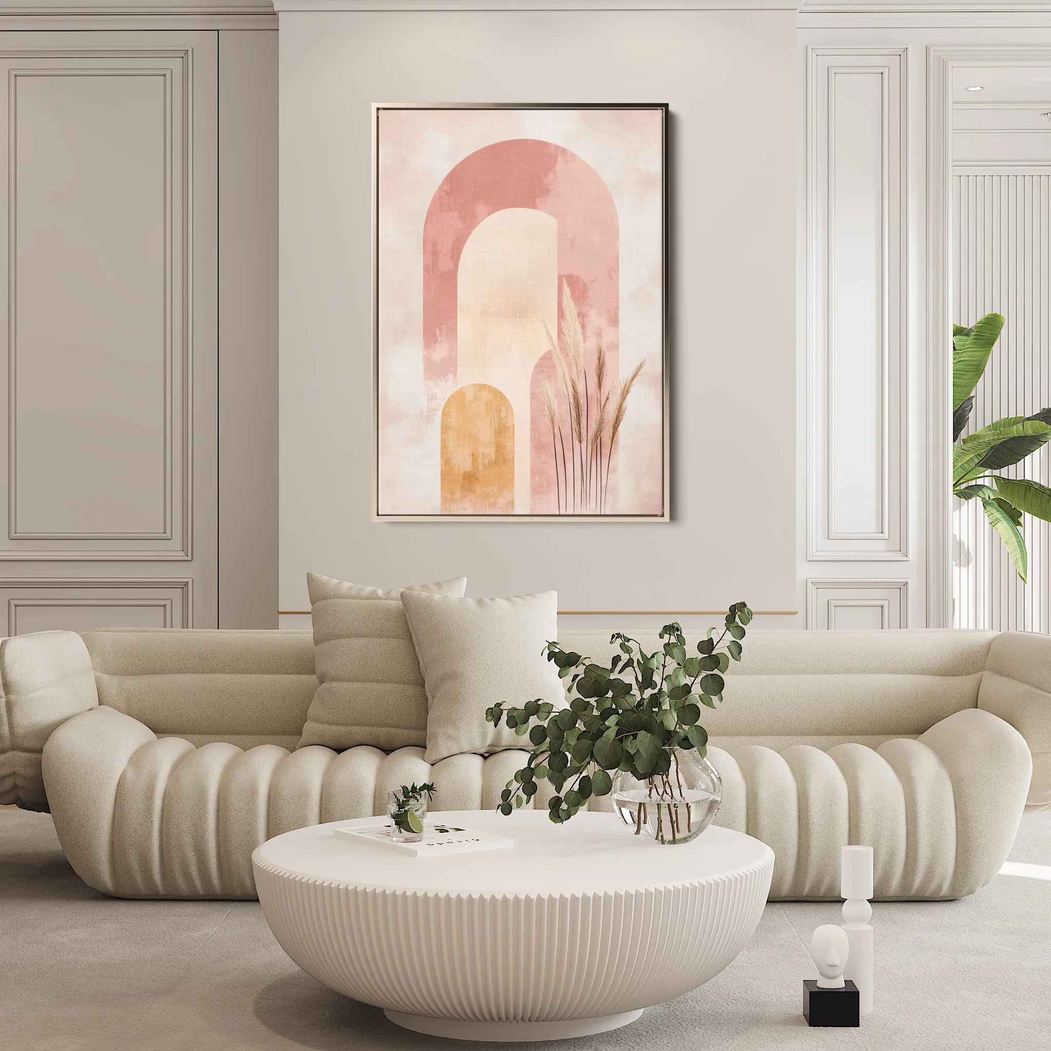 Boho 200 Canvas Art 18" x 24" / 45 x 60 cm / Black
