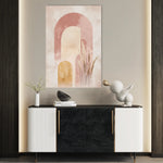 Boho 200 Canvas Art 18" x 24" / 45 x 60 cm / Black