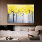 Landscape 200 Canvas Art 18" x 24" / 45 x 60 cm / Black
