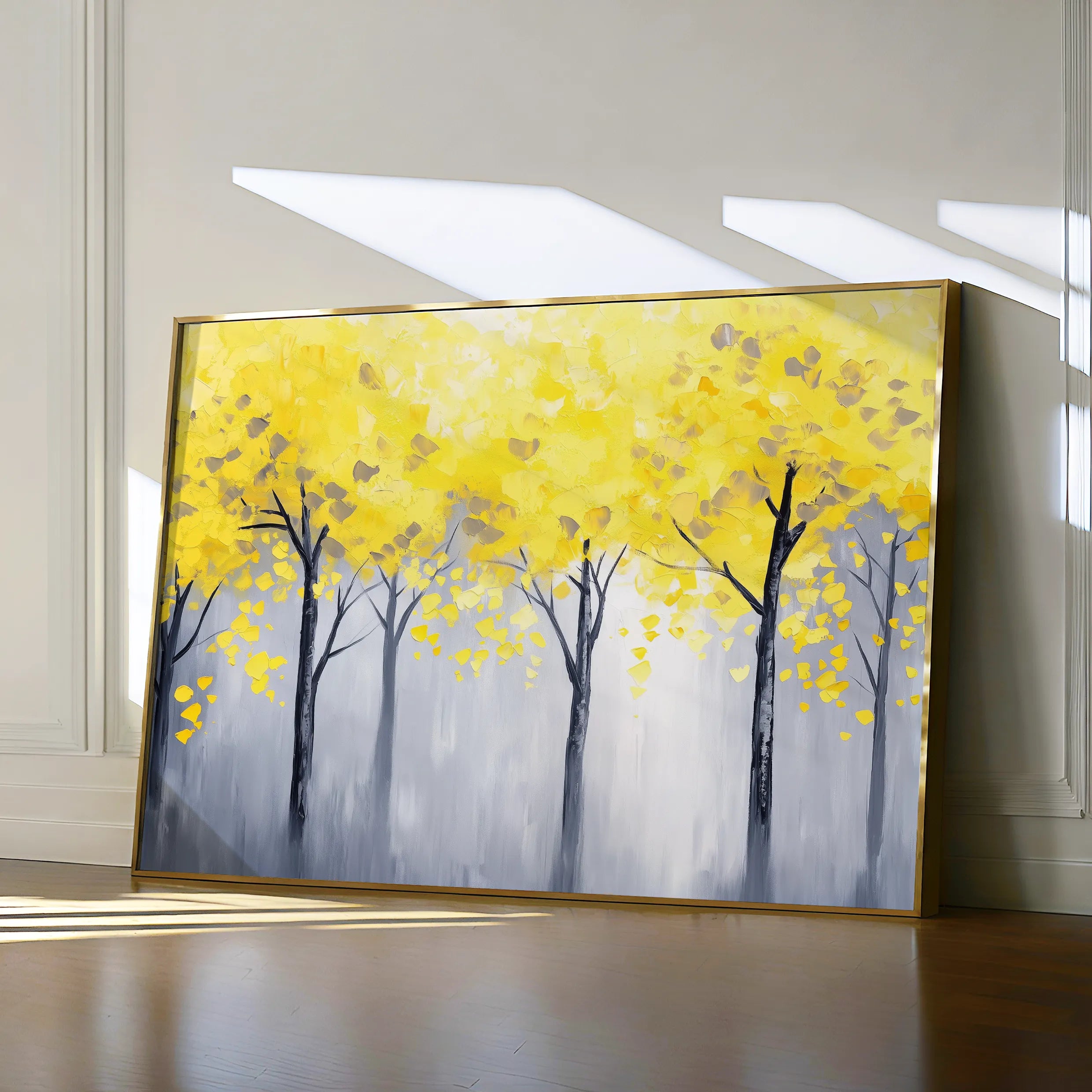 Landscape 200 Canvas Art 18" x 24" / 45 x 60 cm / Black