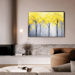 Landscape 200 Canvas Art 18" x 24" / 45 x 60 cm / Black