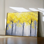Landscape 200 Canvas Art 60 x 40 cm / Black