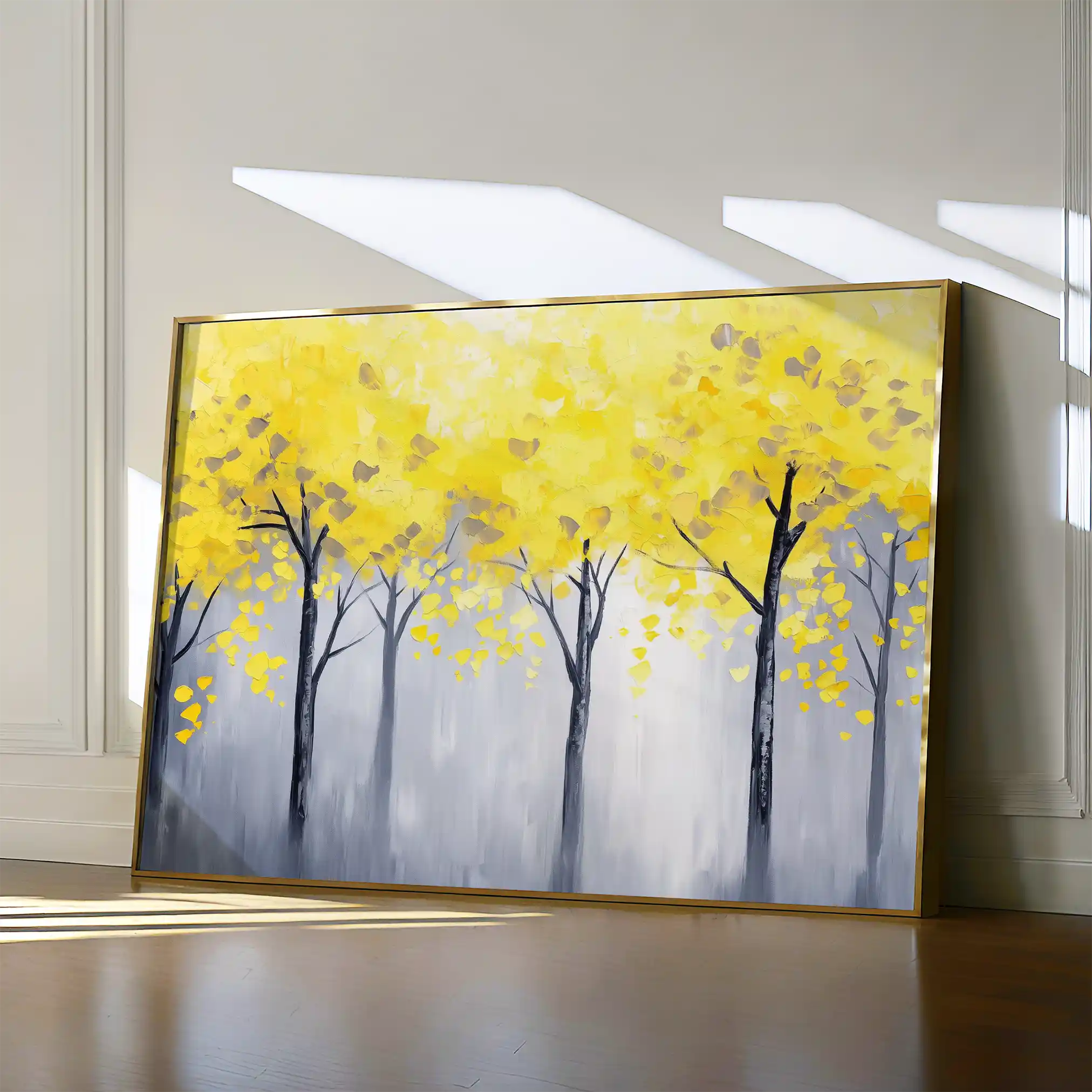 Landscape 200 Canvas Art 60 x 40 cm / Black