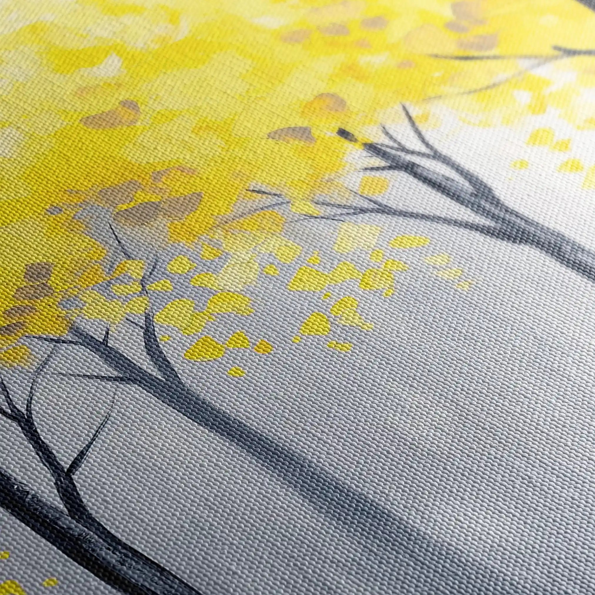 Landscape 200 Canvas Art 60 x 40 cm / Black