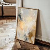 Abstract 2000 Canvas Art 18" x 24" / 45 x 60 cm / Black