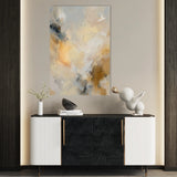 Abstract 2000 Canvas Art 18" x 24" / 45 x 60 cm / Black