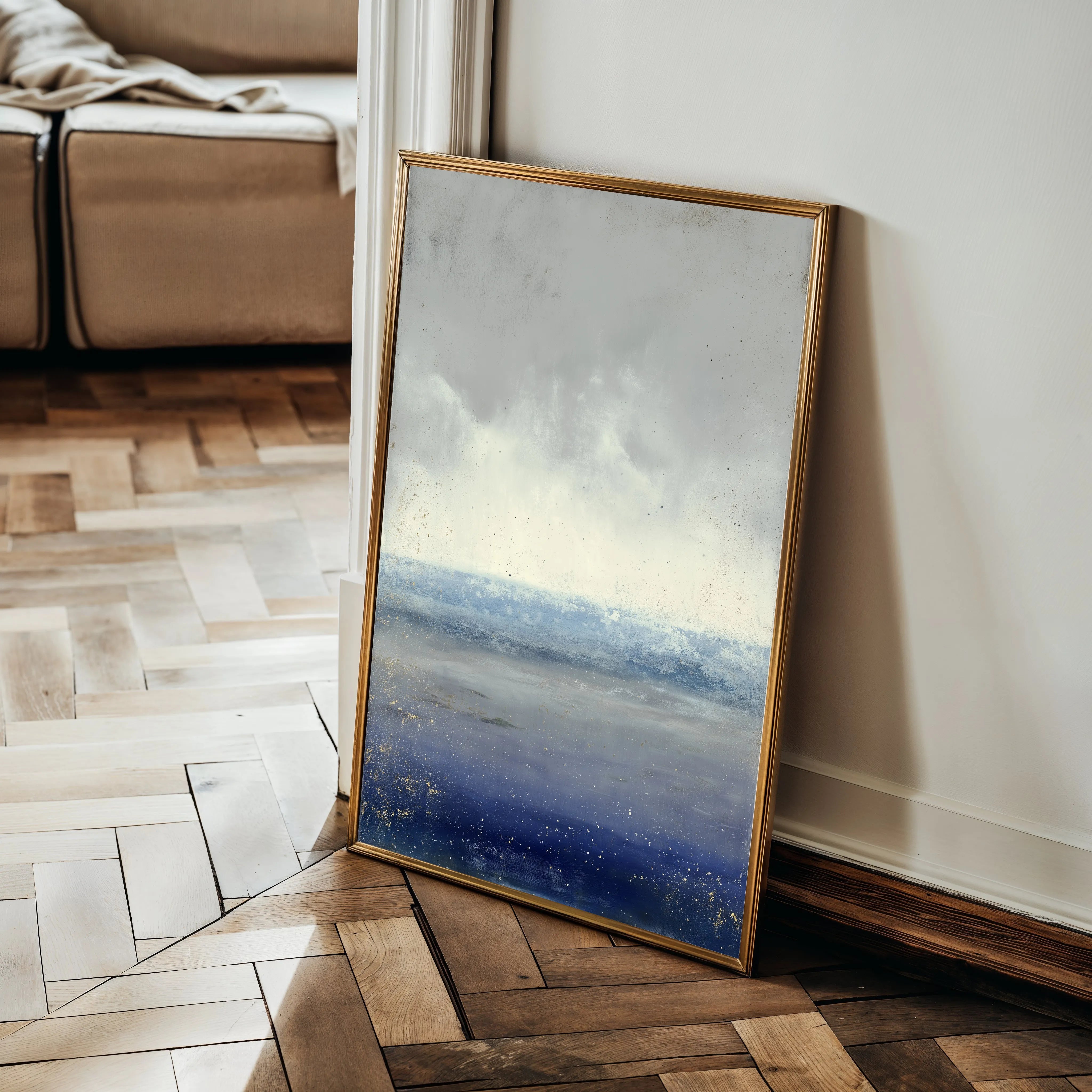 Abstract 2002 Canvas Art 18" x 24" / 45 x 60 cm / Black