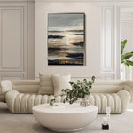Abstract 2003 Canvas Art 18" x 24" / 45 x 60 cm / Black