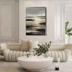 Abstract 2003 Canvas Art 60 x 40 cm / Black