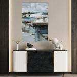 Abstract 2004 Canvas Art 18" x 24" / 45 x 60 cm / Black