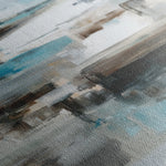 Abstract 2004 Canvas Art 18" x 24" / 45 x 60 cm / Black
