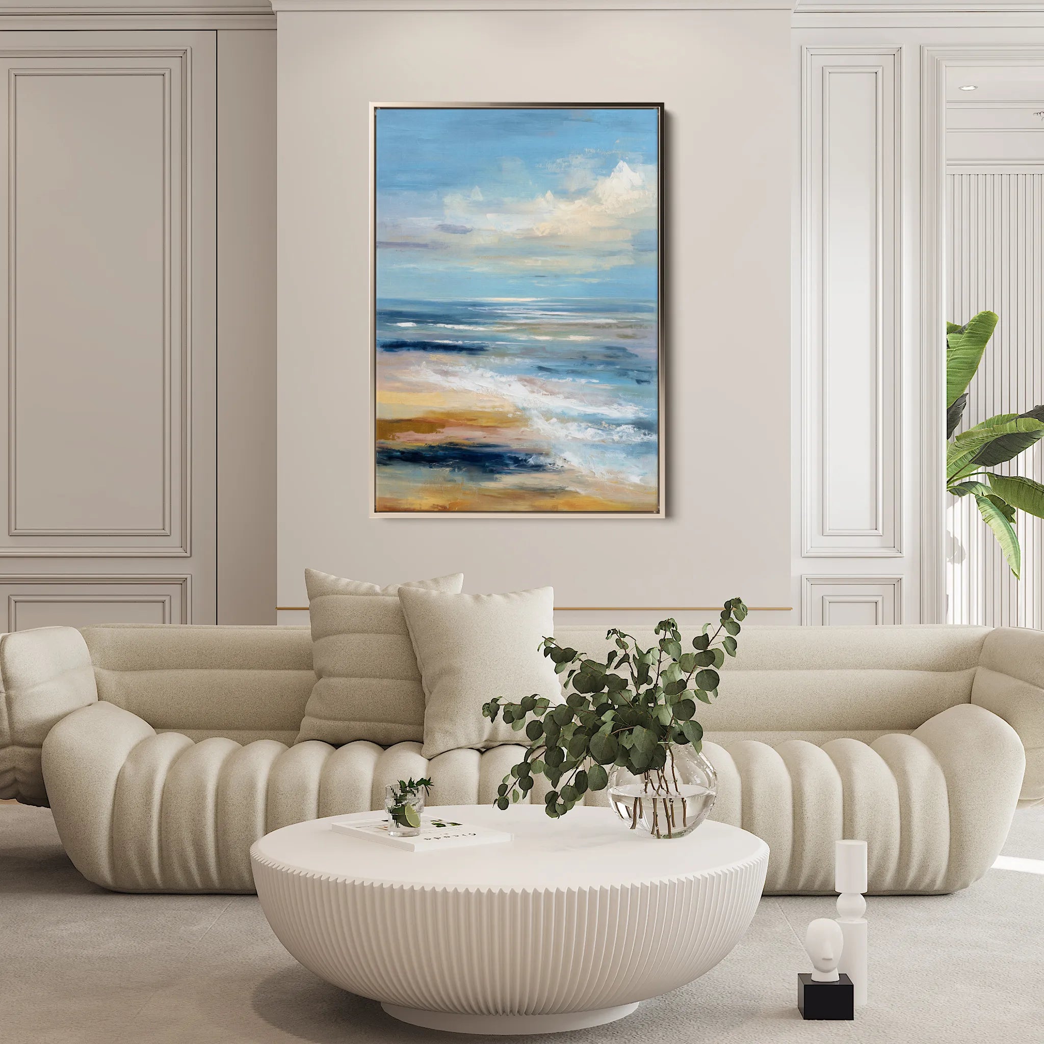 Abstract 2009 Canvas Art 18" x 24" / 45 x 60 cm / Black