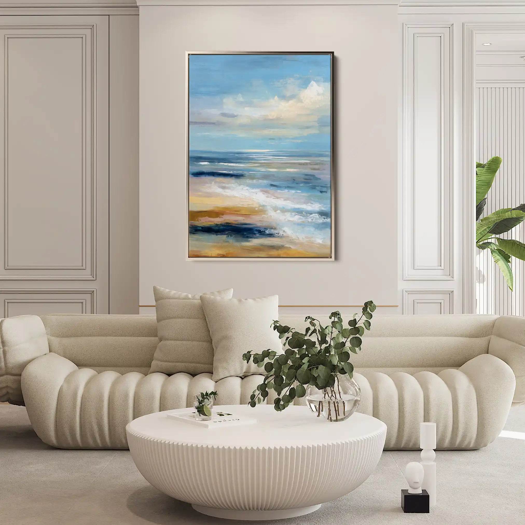 Abstract 2009 Canvas Art 60 x 40 cm / Black