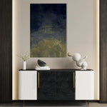 Abstract 201 Canvas Art 18" x 24" / 45 x 60 cm / Black