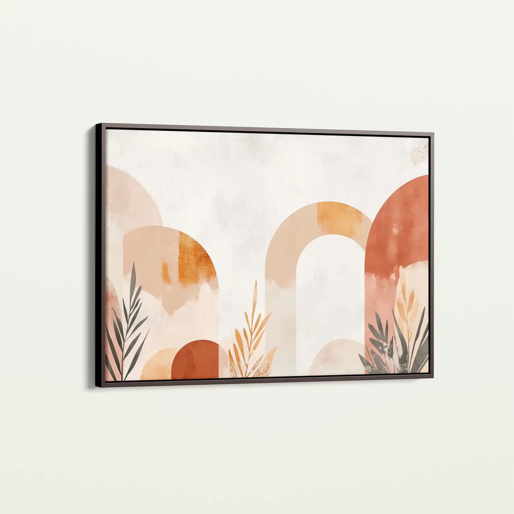 Boho 201 Canvas Art 60 x 40 cm / Black
