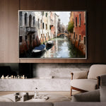Landscape 201 Canvas Art 18" x 24" / 45 x 60 cm / Black
