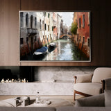 Landscape 201 Canvas Art 18" x 24" / 45 x 60 cm / Black