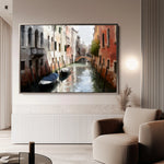 Landscape 201 Canvas Art 18" x 24" / 45 x 60 cm / Black