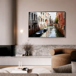 Landscape 201 Canvas Art 18" x 24" / 45 x 60 cm / Black