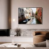 Landscape 201 Canvas Art 18" x 24" / 45 x 60 cm / Black