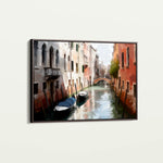 Landscape 201 Canvas Art 18" x 24" / 45 x 60 cm / Black