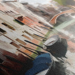 Landscape 201 Canvas Art 18" x 24" / 45 x 60 cm / Black