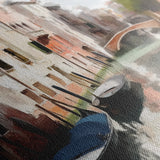 Landscape 201 Canvas Art 18" x 24" / 45 x 60 cm / Black
