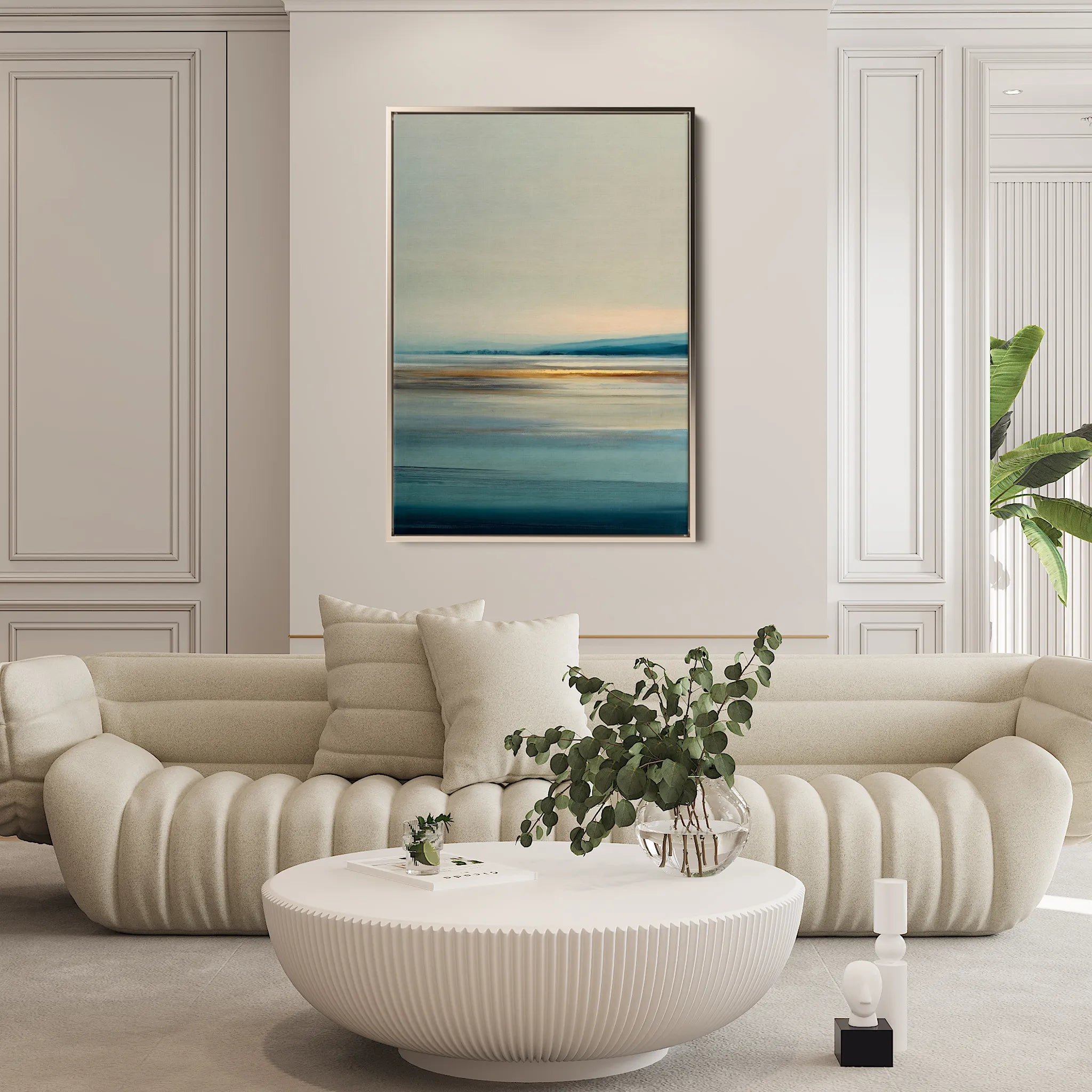 Abstract 2010 Canvas Art 18" x 24" / 45 x 60 cm / Black