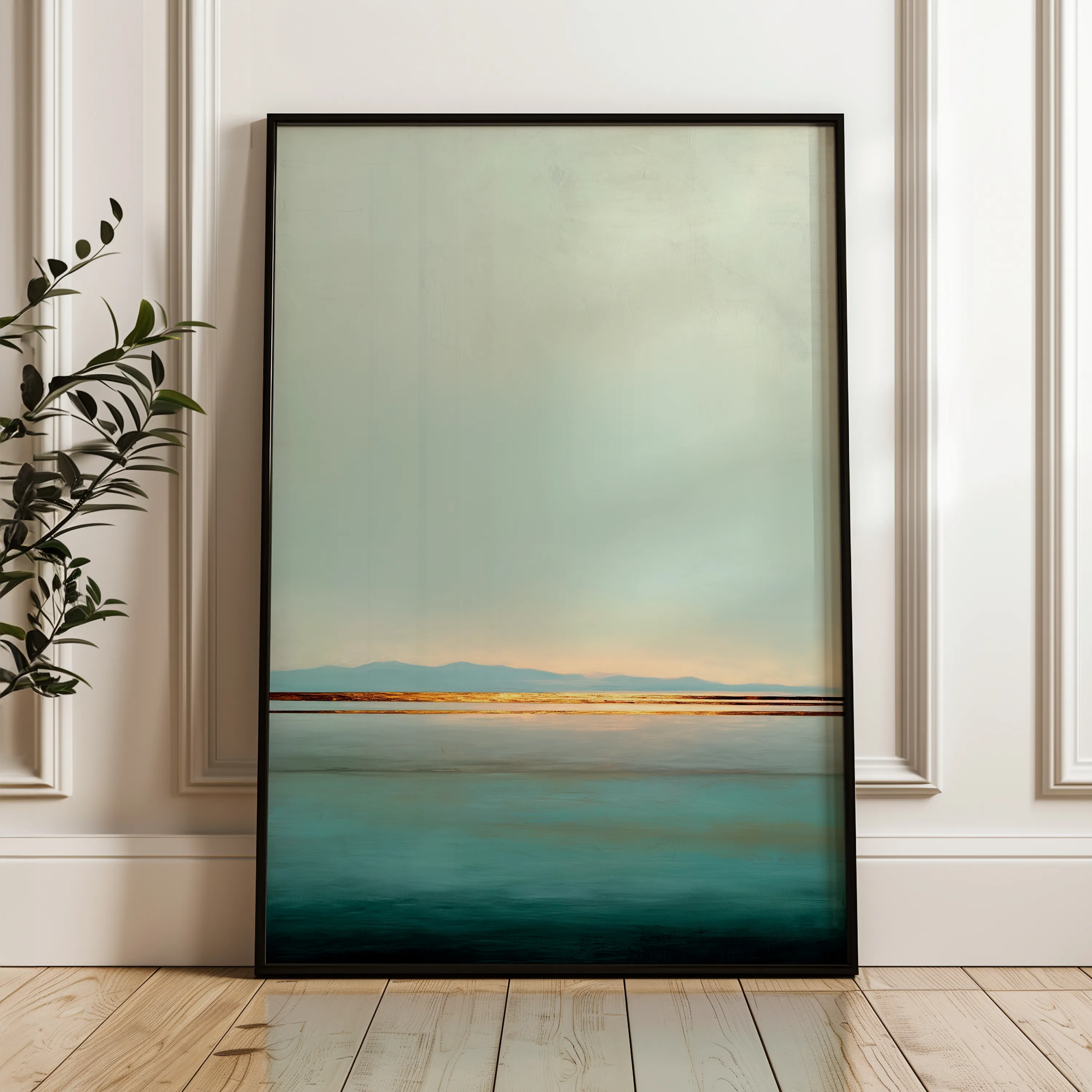 Abstract 2011 Canvas Art 18" x 24" / 45 x 60 cm / Black