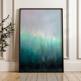 Abstract 2012 Canvas Art 18" x 24" / 45 x 60 cm / Black