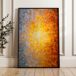 Abstract 2013 Canvas Art 18" x 24" / 45 x 60 cm / Black