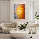 Abstract 2013 Canvas Art 18" x 24" / 45 x 60 cm / Black