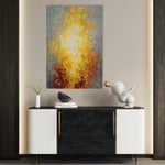 Abstract 2014 Canvas Art 18" x 24" / 45 x 60 cm / Black