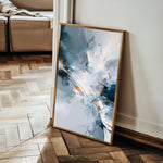 Abstract 2017 Canvas Art 18" x 24" / 45 x 60 cm / Black