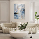 Abstract 2019 Canvas Art 18" x 24" / 45 x 60 cm / Black