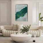 Abstract 202 Canvas Art 18" x 24" / 45 x 60 cm / Black