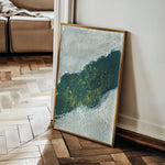 Abstract 202 Canvas Art 18" x 24" / 45 x 60 cm / Black