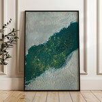 Abstract 202 Canvas Art 60 x 40 cm / Black