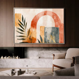 Boho 202 Canvas Art 18" x 24" / 45 x 60 cm / Black