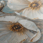 Floral 202 Canvas Art 60 x 40 cm / Black