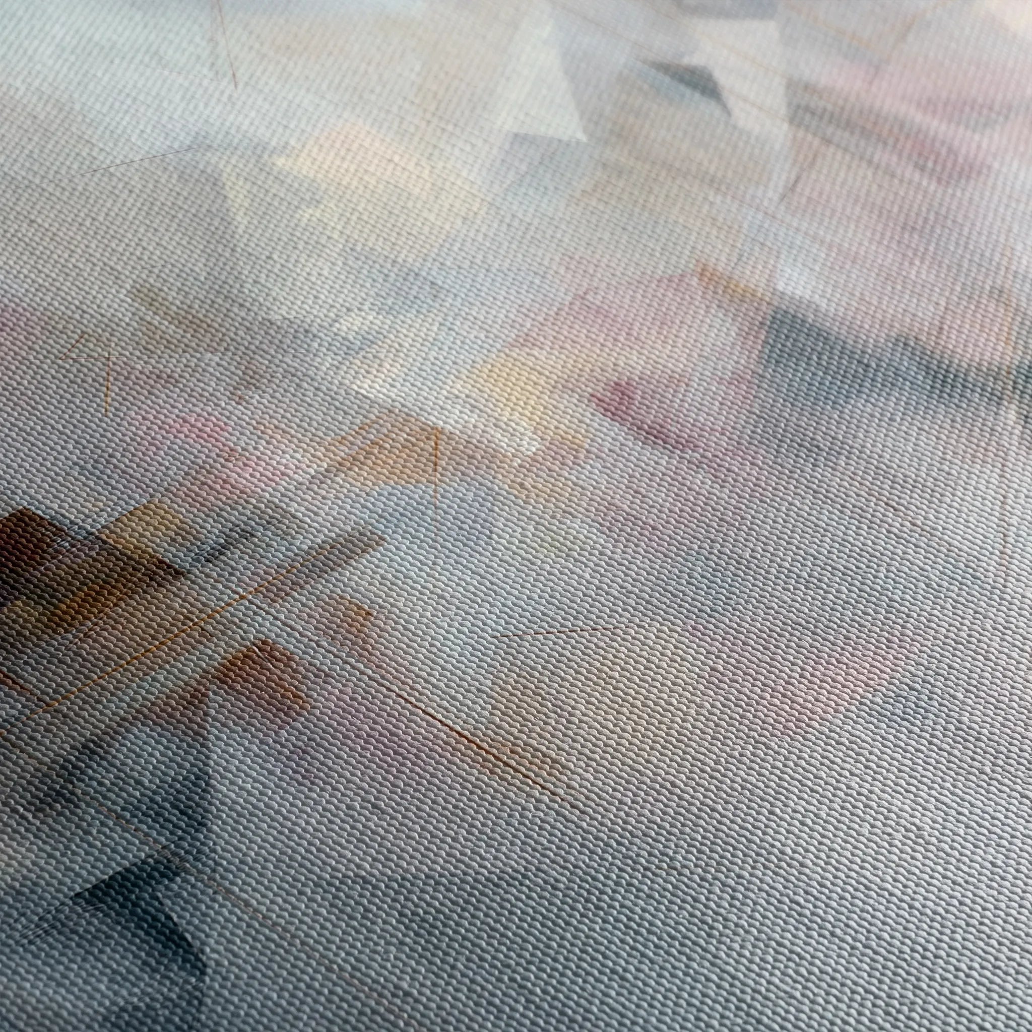 Abstract 2020 Canvas Art 18" x 24" / 45 x 60 cm / Black
