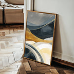 Abstract 2021 Canvas Art 18" x 24" / 45 x 60 cm / Black
